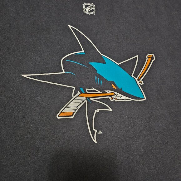 Y2K Reebok NHL JOE THORNTON #19 SAN JOSE SHARKS Fits like Men’s LG (No size tag) - Picture 3 of 7